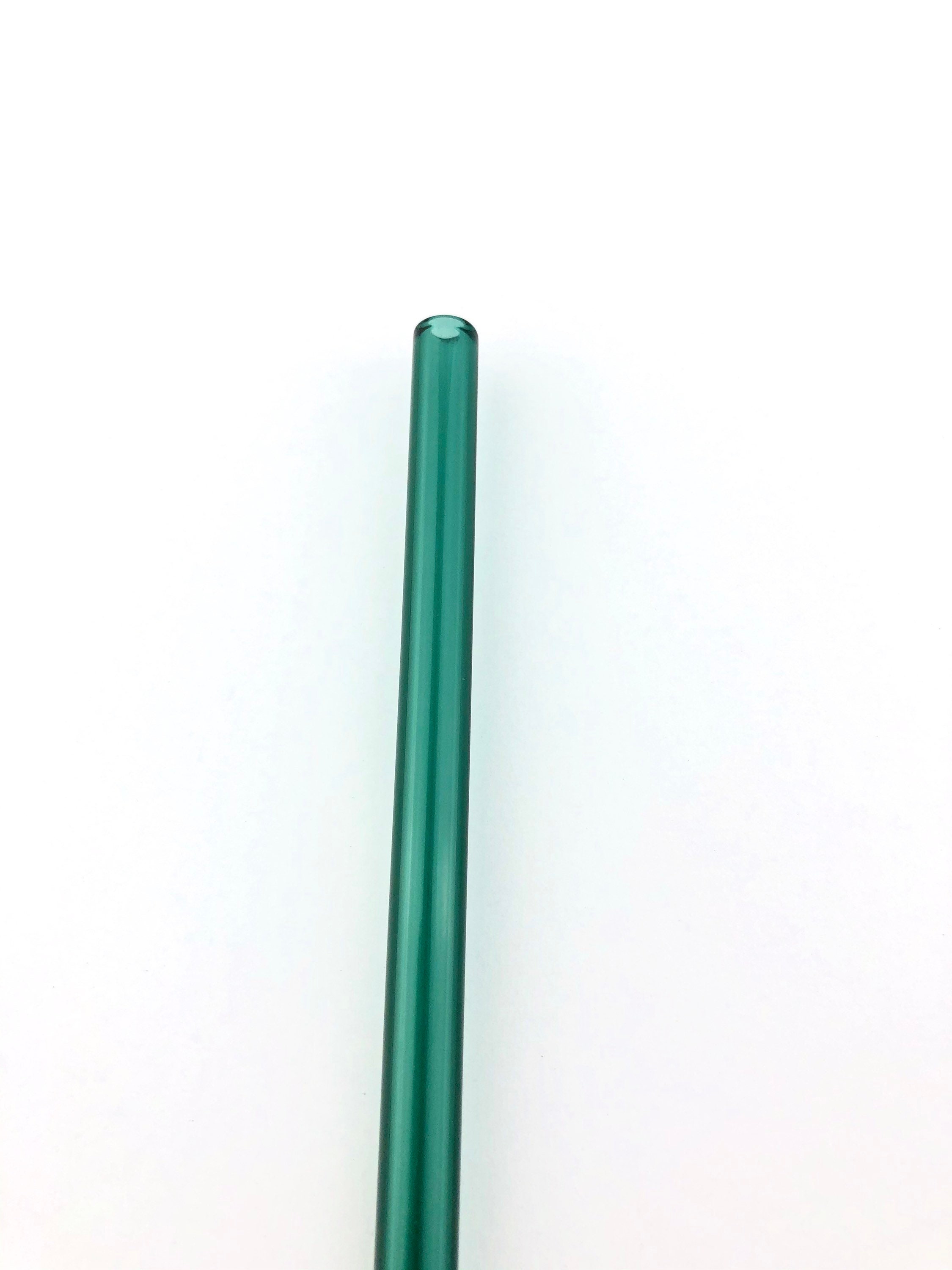 Green GLASS STRAW - Green Straws, Reusable Straws