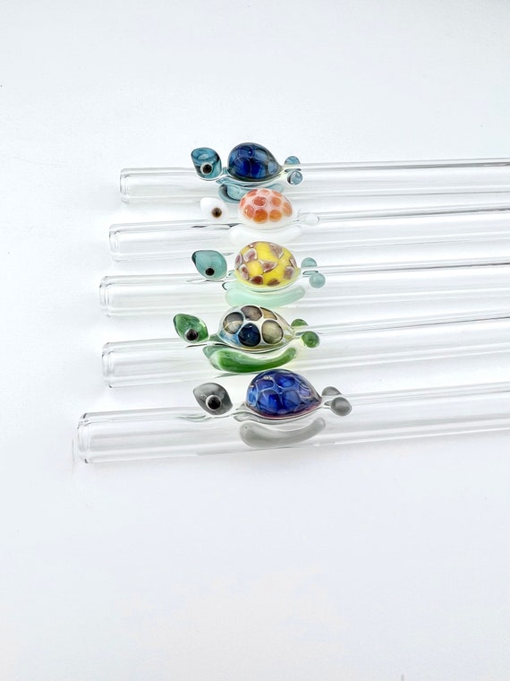 4 Pieces Glass Boba Straws Reusable Glass Drinking Straws Wide Clear Straws  12mm Clear Smoothie Straws