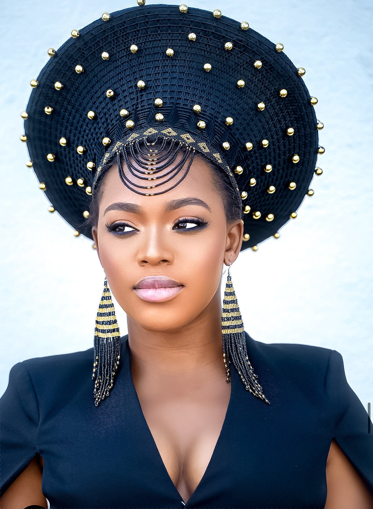 Limited Edition Isicholo Zulu Basket Hat - Etsy