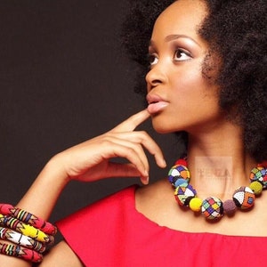 Makoti  Zulu Beaded Necklace