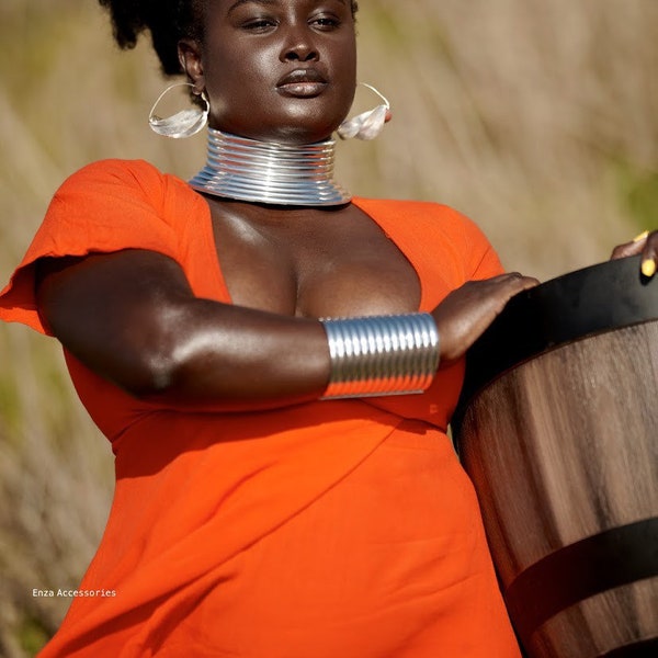 Silver Ndebele Cuff