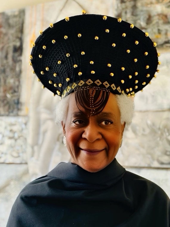 Limited Edition Isicholo Zulu Basket Hat - Etsy