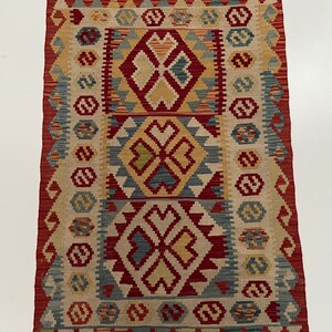 KILIM RUG - Approximately 124x80cms