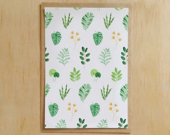 Fern Pattern - Carte de vœux