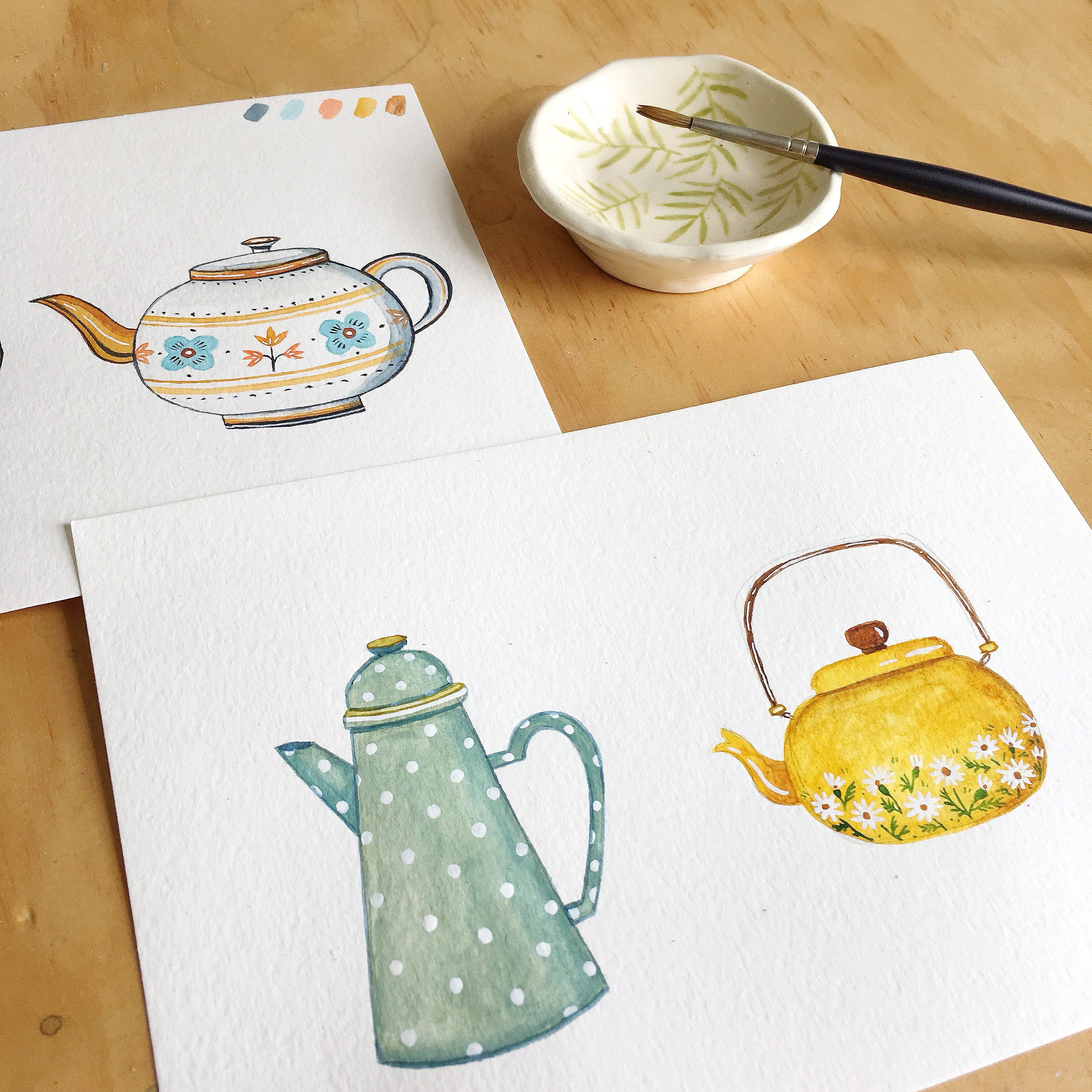 Teapot Print / Tea Art / Tea Lover Gift / Home Decor / Tea Etsy Australia