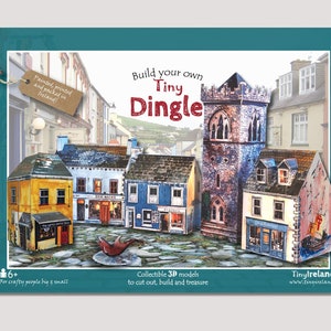 Build your own tiny Dingle an innovative Irish paper model kit image 1