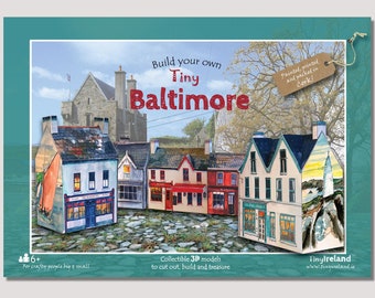 Build your own tiny Baltimore - an innovative Irish paper model kit