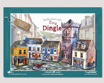 Build your own tiny Dingle - an innovative Irish paper model kit