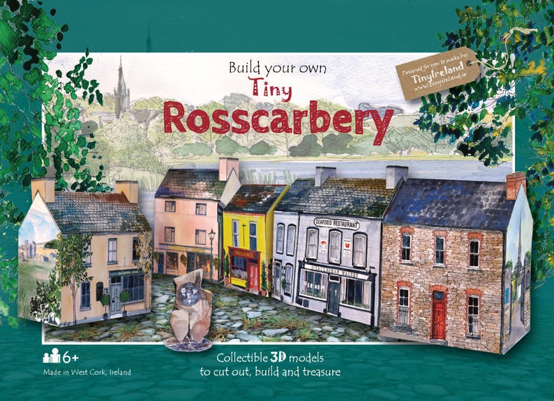 Build your own tiny Rosscarbery an innovative Irish paper model kit