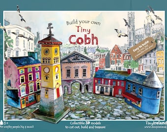 Build your own tiny Cobh - an innovative Irish paper model kit