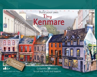 Build your own tiny Kenmare - an innovative Irish paper model kit