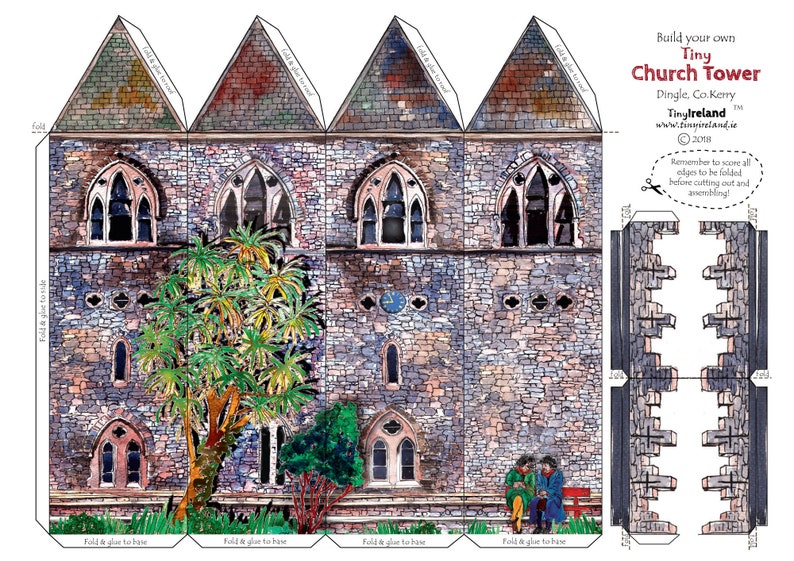 Build your own tiny Dingle an innovative Irish paper model kit image 8