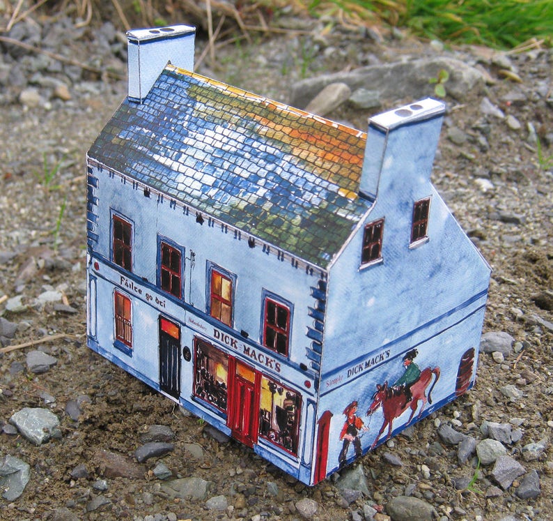 Build your own tiny Dingle an innovative Irish paper model kit image 4