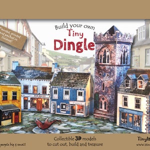 Build your own tiny Dingle an innovative Irish paper model kit image 2