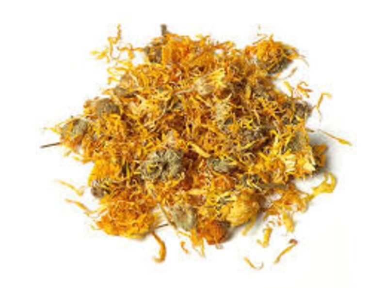 Calendula Flower Powder, Calendula Tea, Bath Bomb. image 2