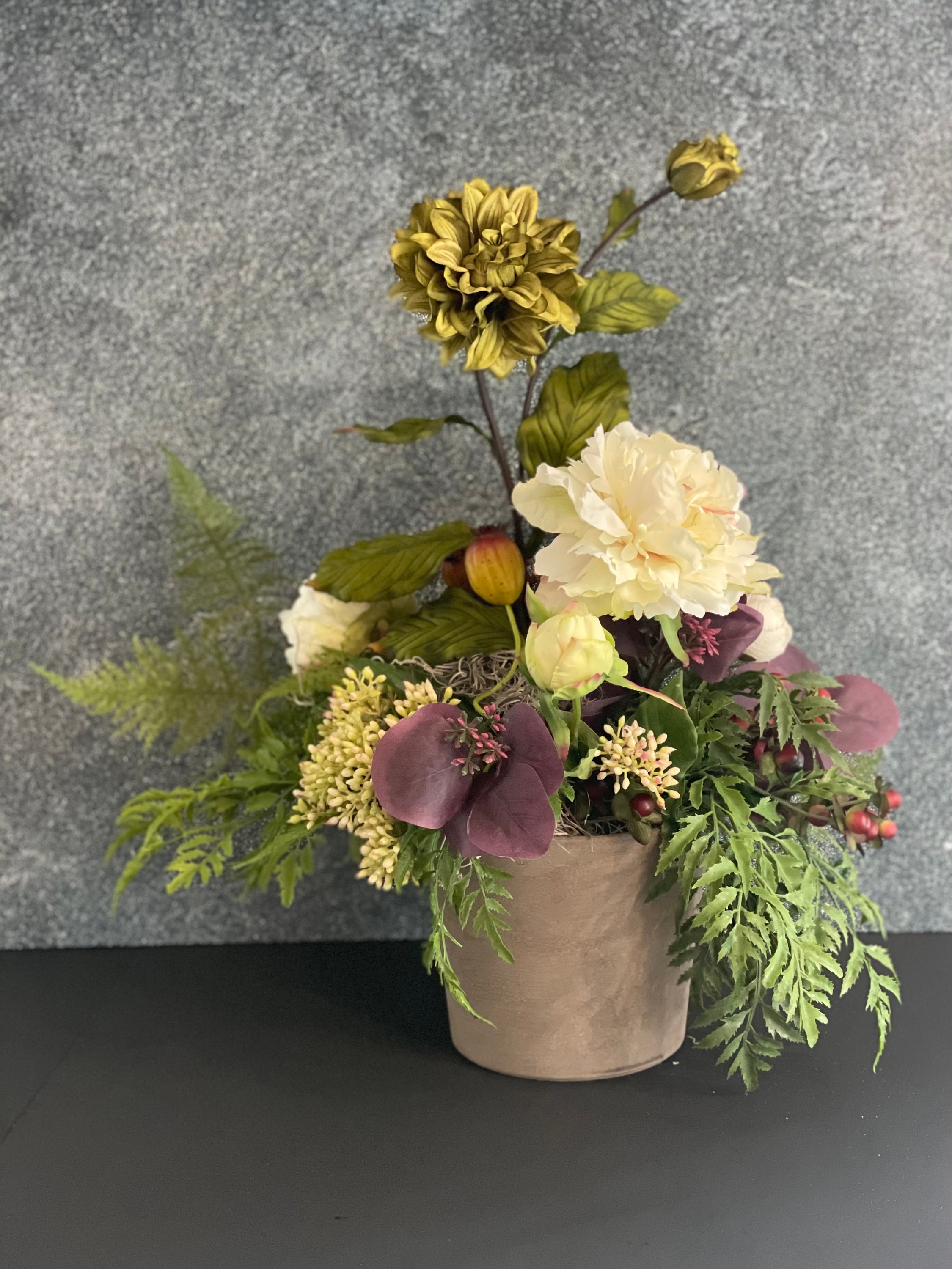 Premium Silk Flowers Burgundy and White Artificial Rose Etsy