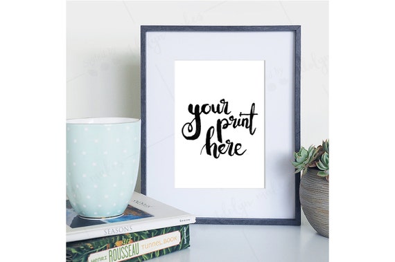 Styled Frame Mockup Photo Based Mockup Square Format Mockup