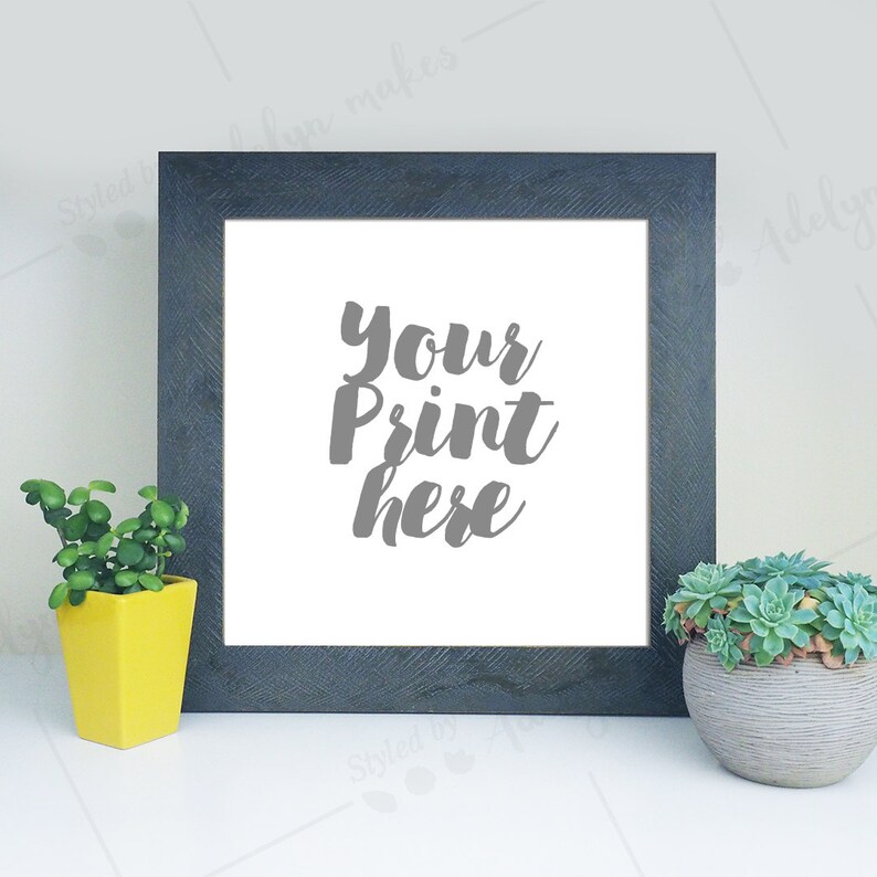 Download Styled Frame Mockup Instagram Mockup Photo Based Mockup Etsy PSD Mockup Templates