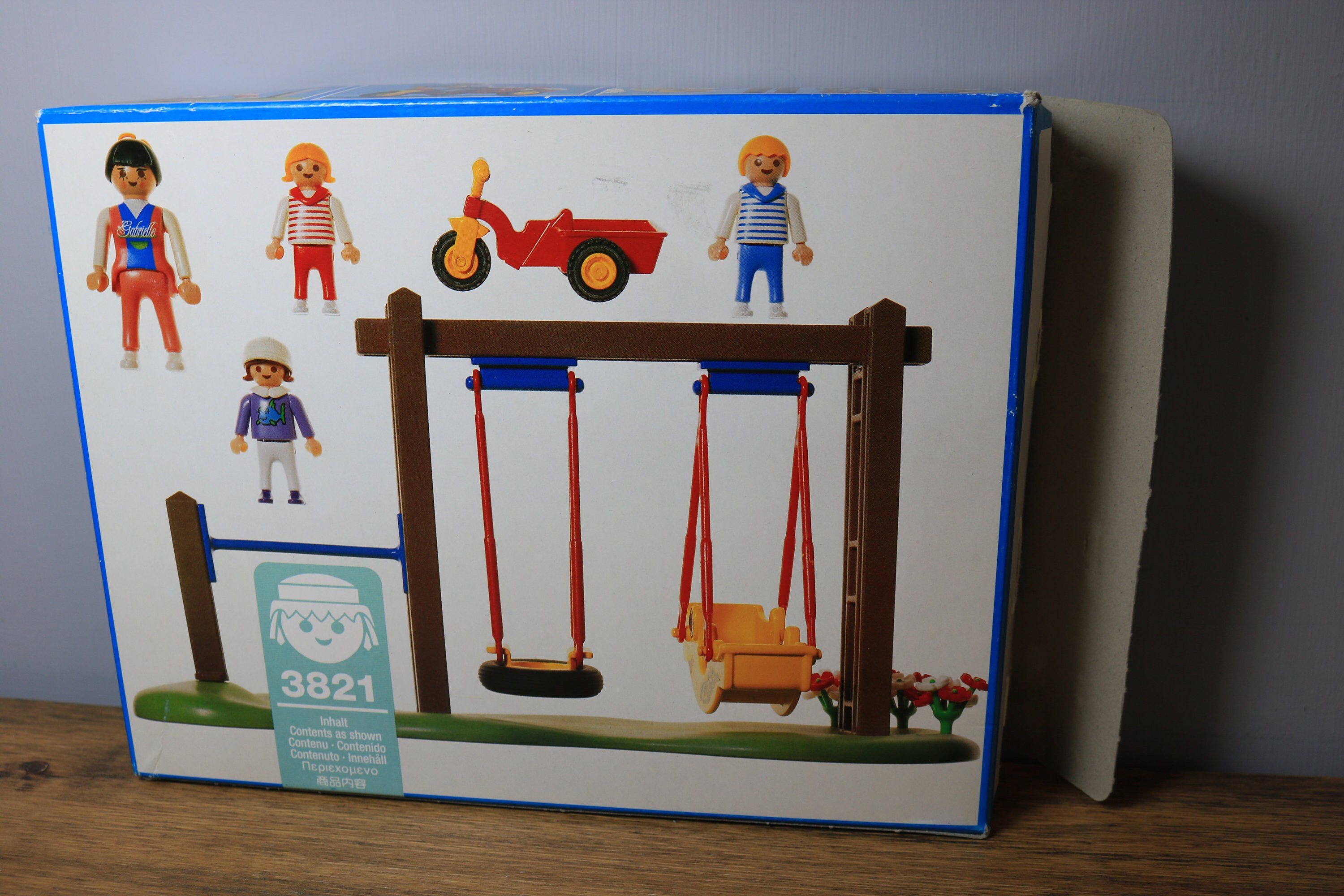 Playmobil 3821 Playground swing figures toy vintage complete Etsy