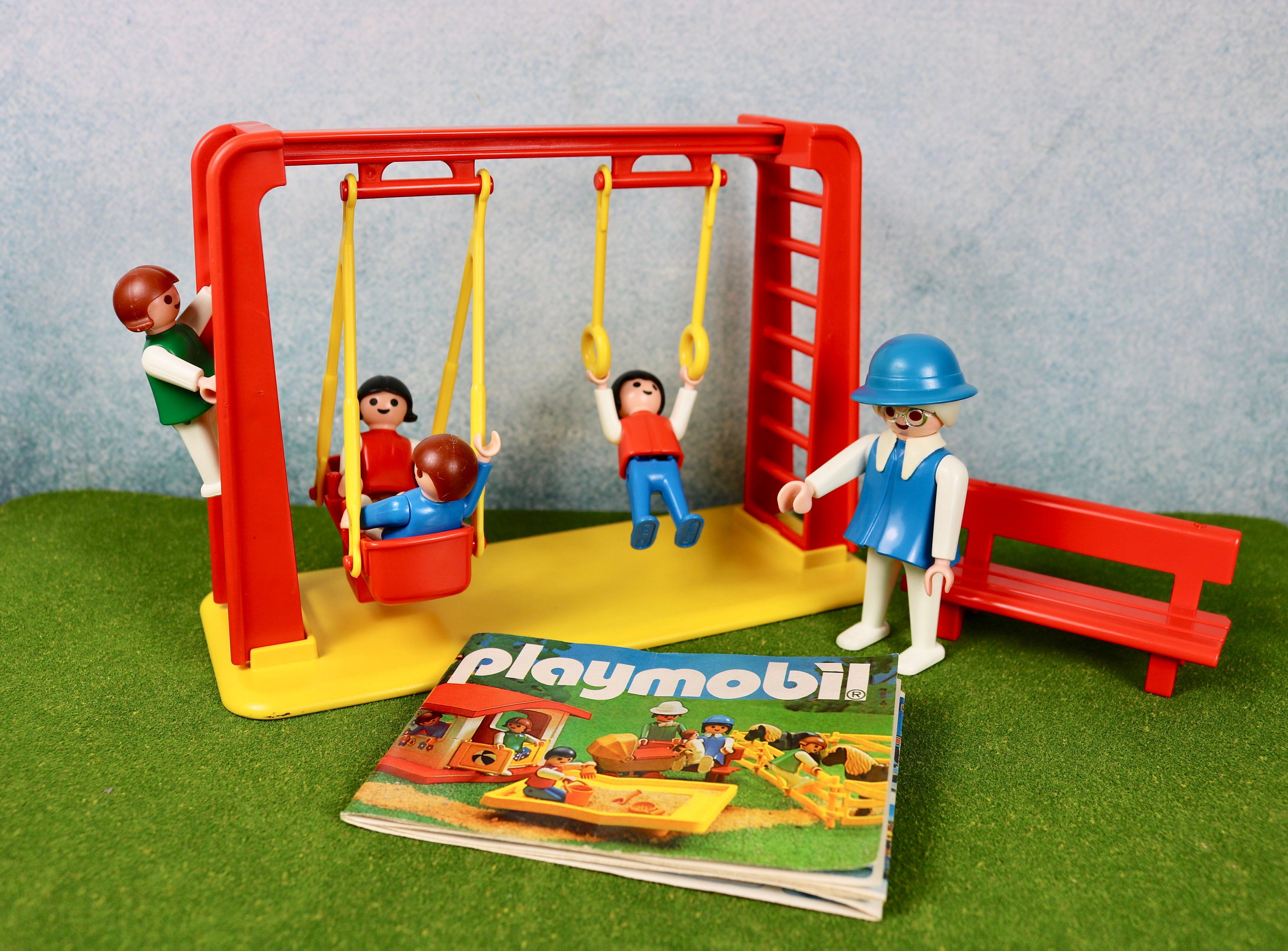 Playmobil 3552 Children on Swing Retired Set With Good Etsy UK