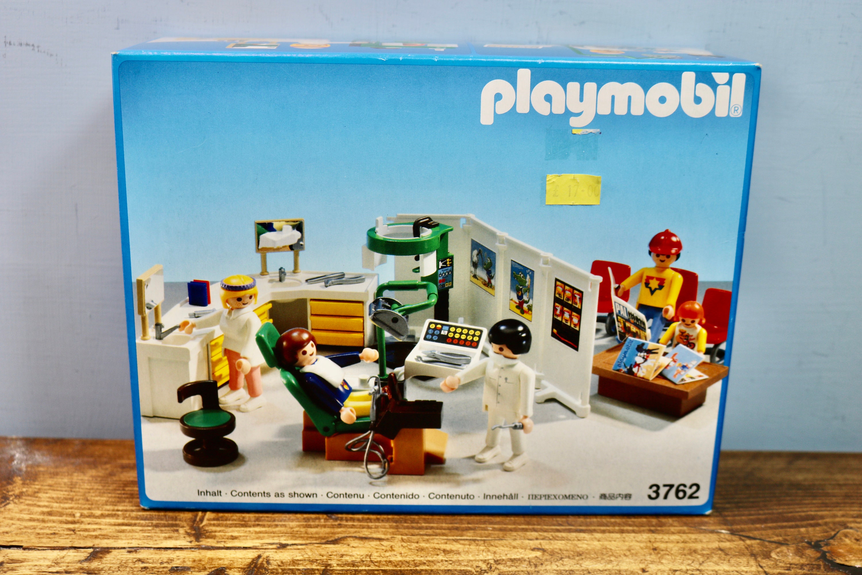 Playmobil dentista 3762 MIB en figuras de juguete vintage 1993 descontinuado sellado regalo de jubilacion recogible dental cirujano dientes dentales dientes Etsy Espana