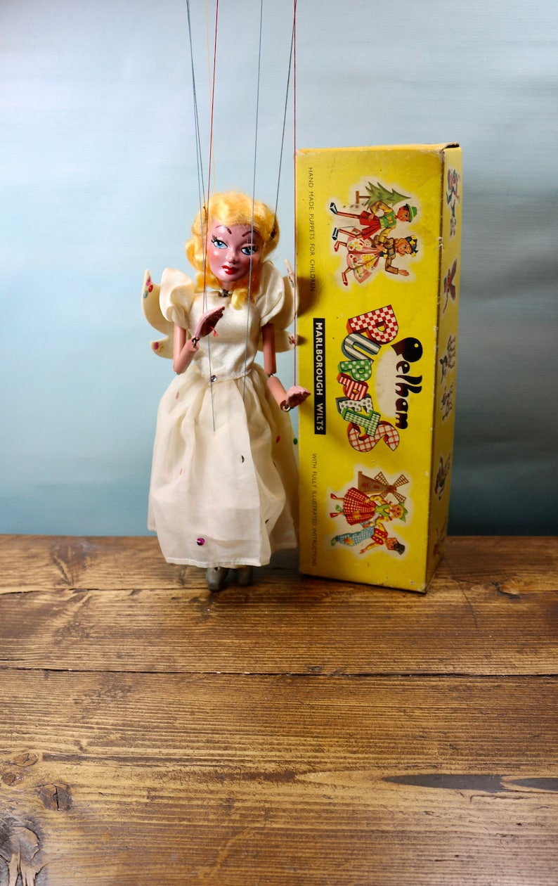 Pelham Puppet SL Fairy made in england original box Etsy