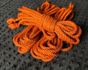 1 hank Orange Shibari Rope