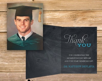 graduation thank you etsy