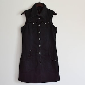 Women jeans Caftan Military stile short dress Holidays summer tunic Bohemian short sleeve denim shirt Button up Dress summer short Dress