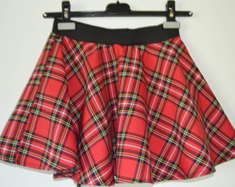 Jahrgang rot gestrickte Röcke Hippie Grunge böhmischen Boho Western Sommer Rock Damen Minirock leicht Röcke Mädchen Rock klein