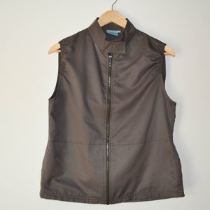 Green Classic Women's Vest Steampunk Waistcoat Green Vest Women vest with knocker Sleeveless Blazer Black waistcoat stepped Medium
