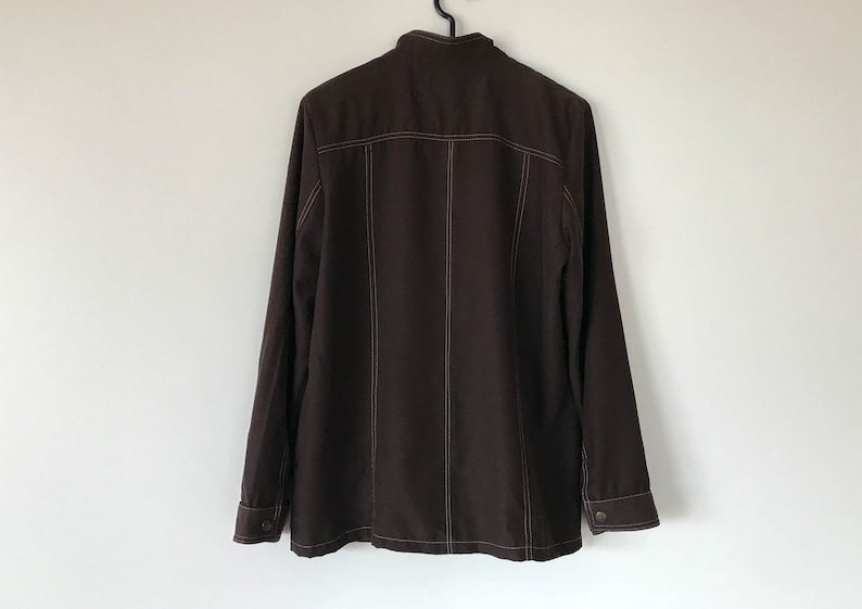 Brown Jacket Men Jacket Fitted Jacket Lightweight summer shirts Summer Blazer Brown shirts Jacket with knocker Small Size Jacket