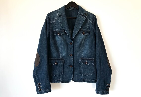 fitted jean jacket