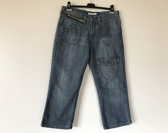 Blue Vintage Denim Spring pants Classic American Men's Shorts Semi men shorts Unisex semi jeans Large Size Holidays jeans