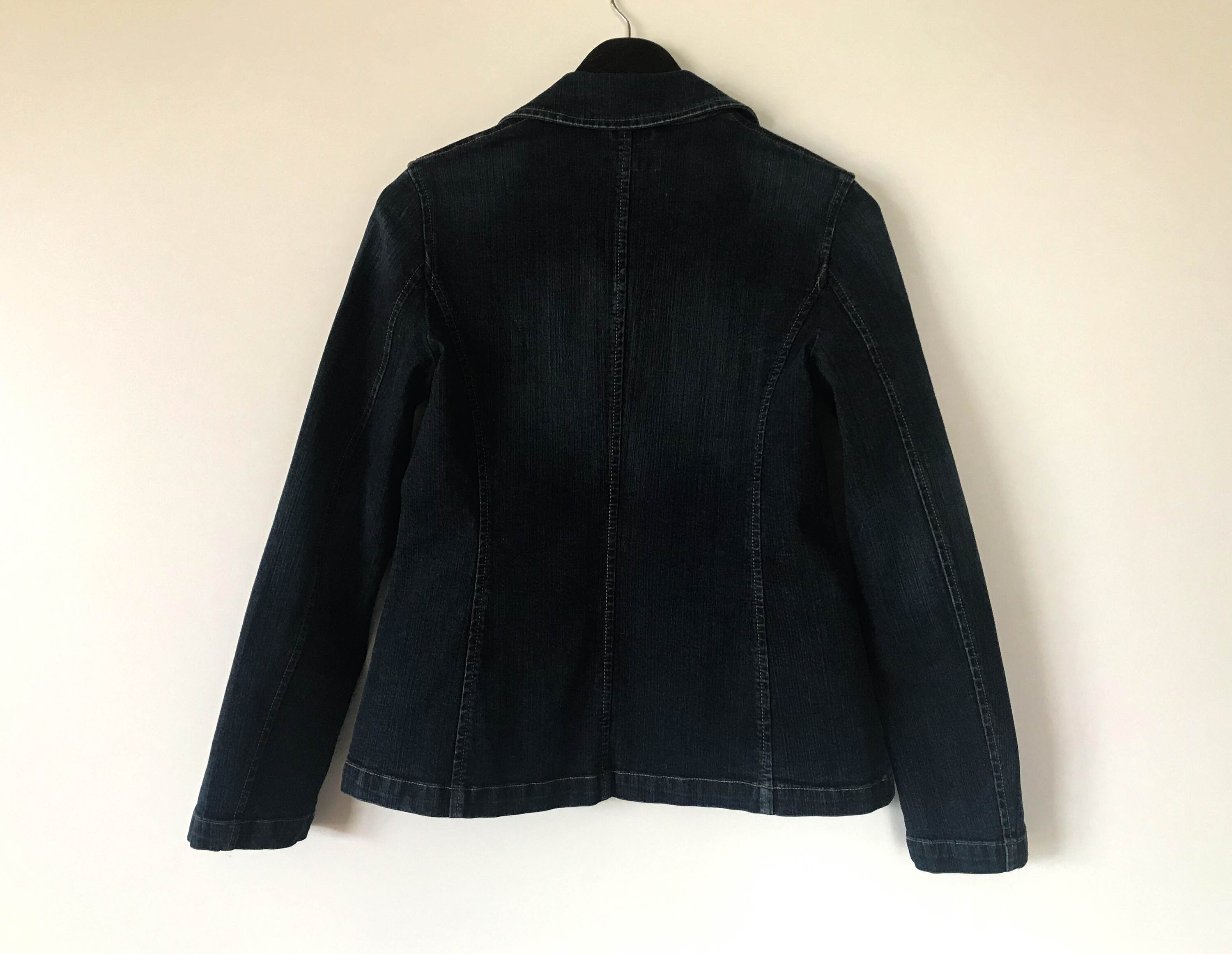 Vintage Blue Denim Jacket Women Denim 