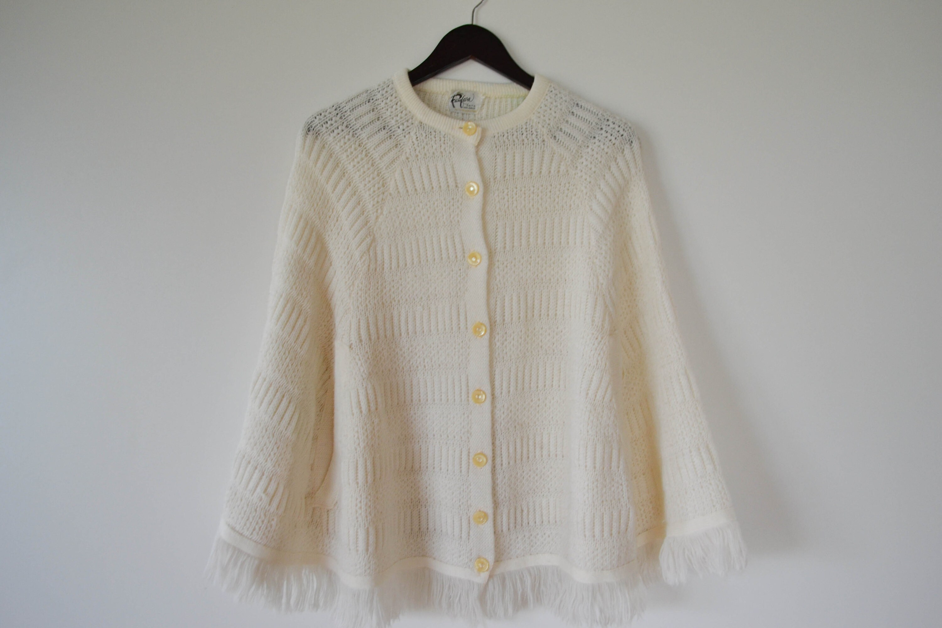 cardigan sweater pancho