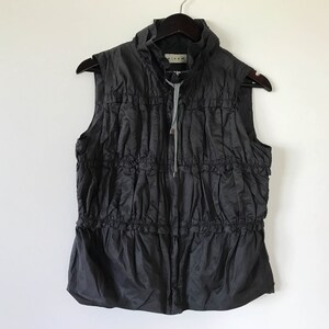Grey Women&#39;s Vest Steampunk Waistcoat Grey Vest Grey Sleeveless Blazer Grey stepped Waistcoat with lining Small Size Vest