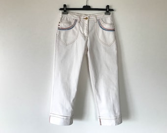 Jeansy biały dżinsy lato kobiety Jeans lato dżinsy spodnie
