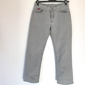 Grey Denim Summer trousers, Lee Cooper jeans, spring denim, Men,s pants Classic American Men jeans, Medium Size