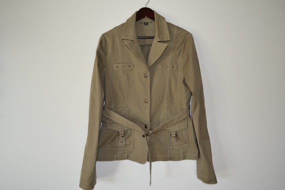 Camouflage Women jacket Military stile Jacket, Gra