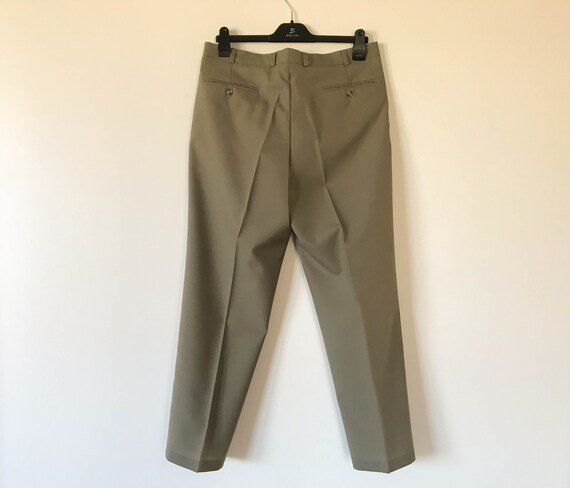 mens high waisted trousers vintage