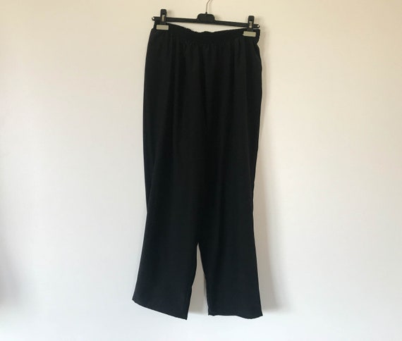 Vintage high waist trousers Boho Summer Trapered … - image 1