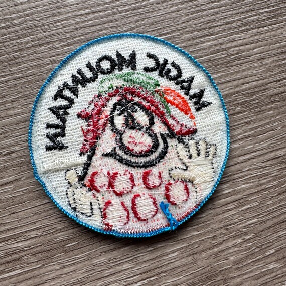 Vintage Magic Mountain Six Flags Patch Colorful T… - image 2