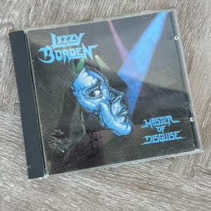 Lizzy Borden CD - Master Of Disguise  1989 Heavy Metal Blade / Enigma Records Hardcore Music