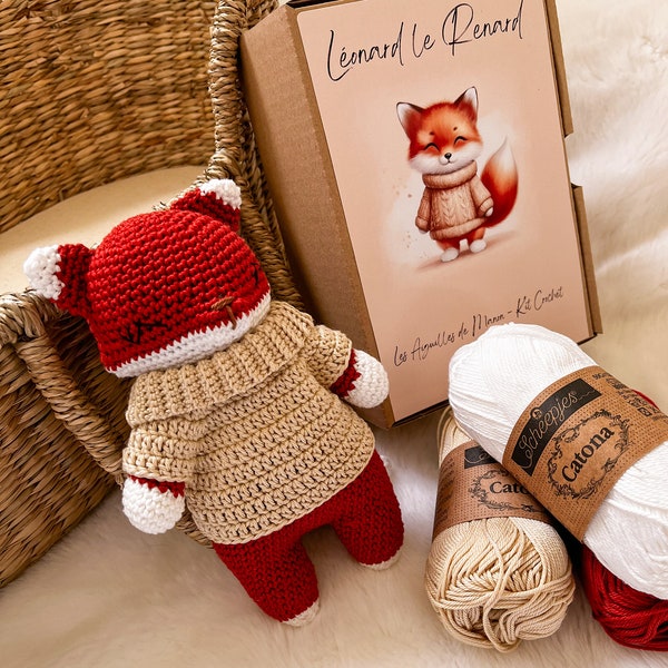 Kit Crochet - Léonard le Renard