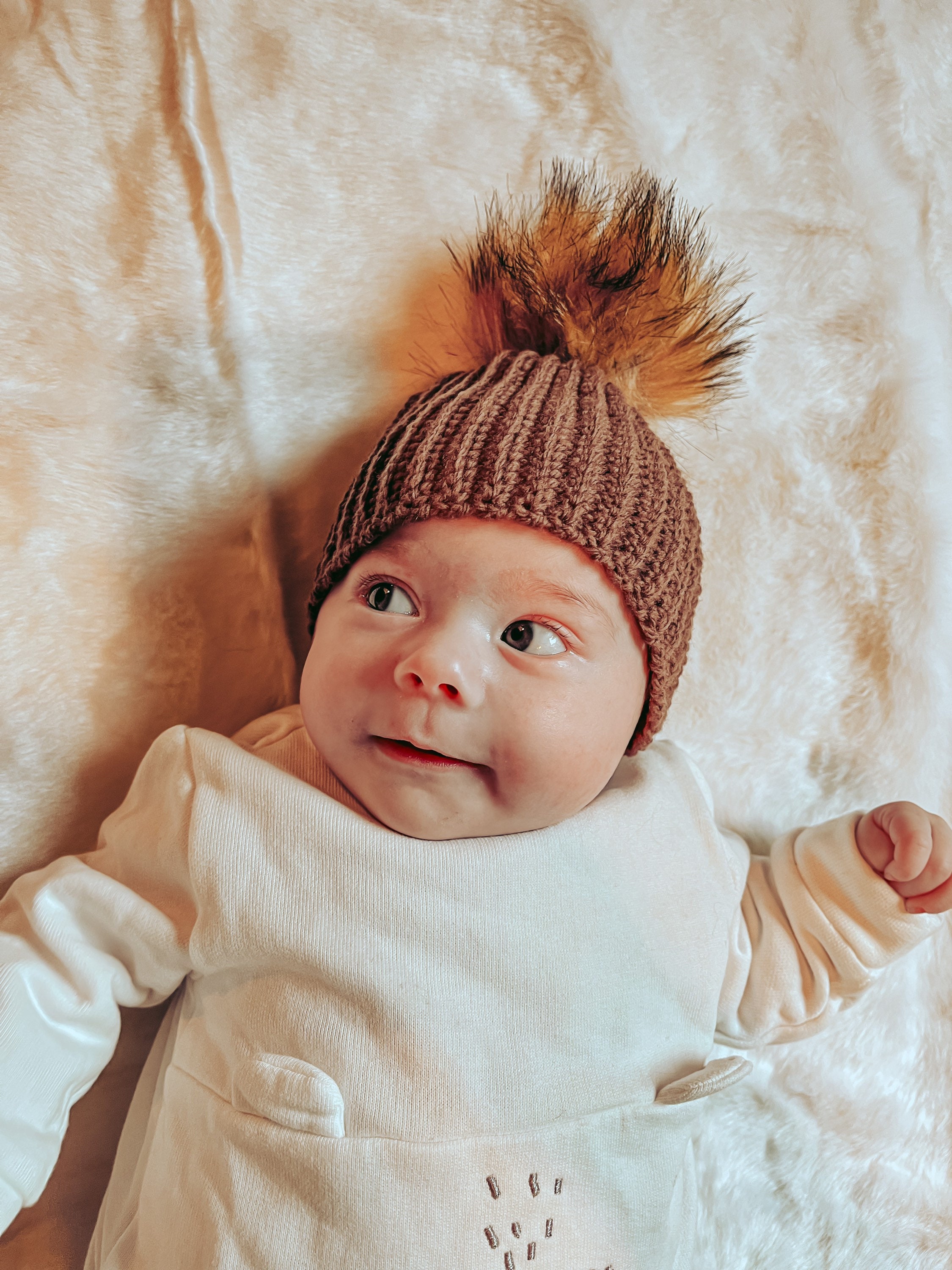 Turban Bébé Mouton 0-3 mois - Babyshower