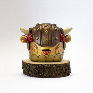 Magical Creature, Handmade, Sculpture, Polymer Clay, Fantasy Creature, Figure, Whimsical