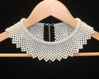 Pearl Peter Pan Collar Ivory Pearl 