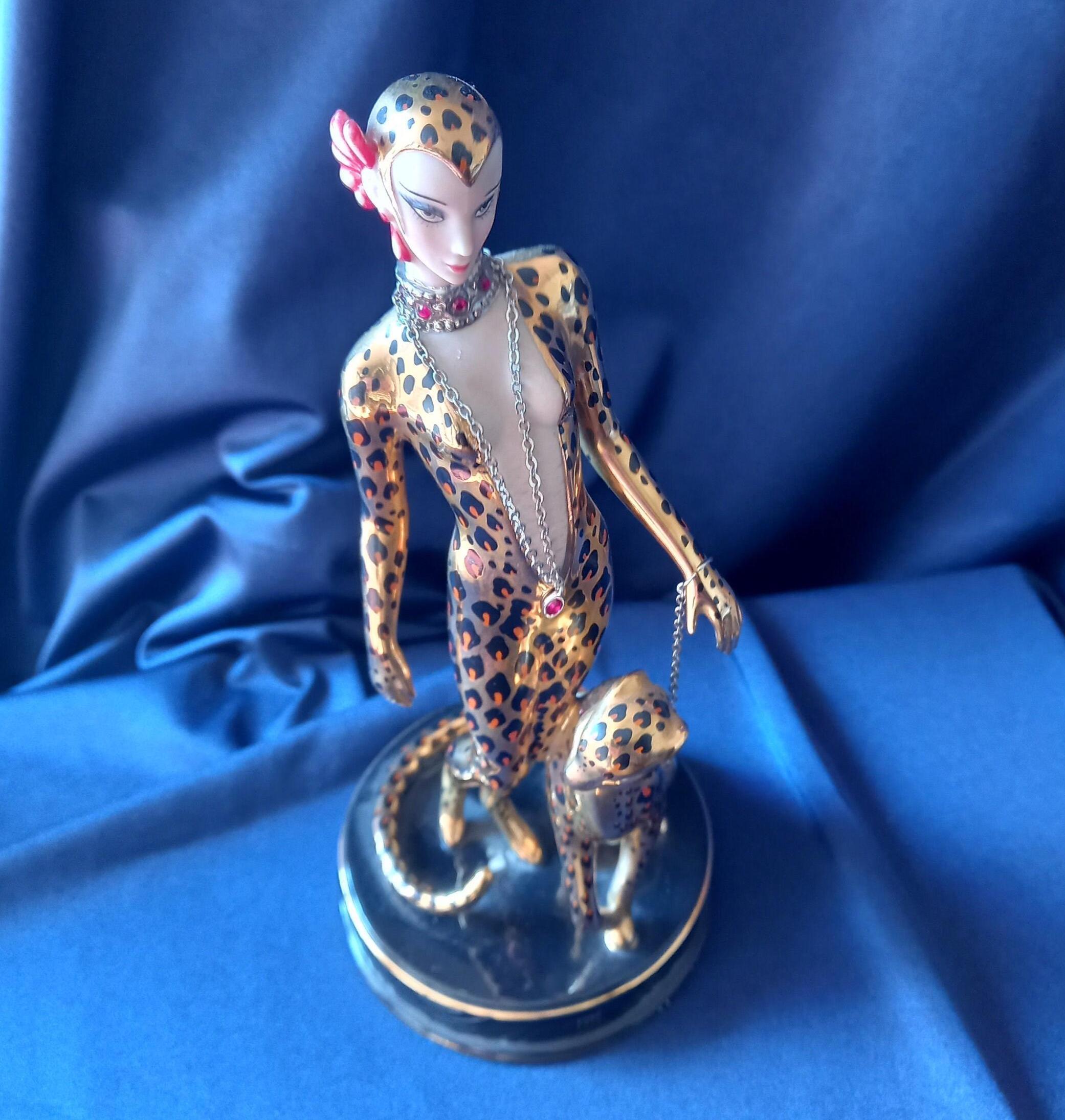 Franklin Mint House of Erte Erté エルテ 美女と野獣 プレート