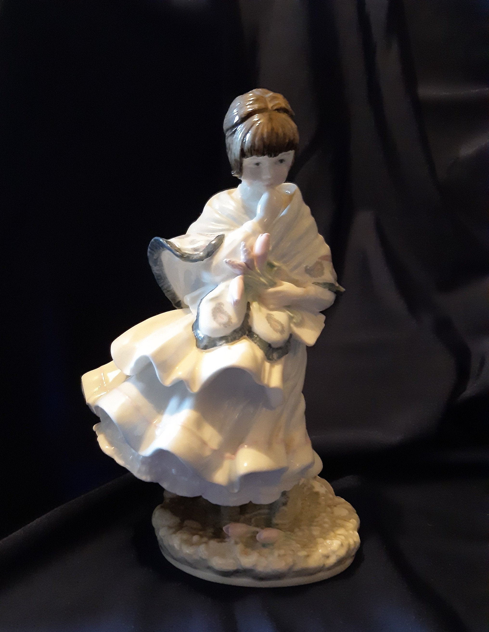 Coalport Figurine Limited Edition Figurine Visiting Day Etsy